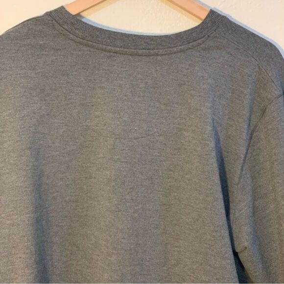 EDDIE BAUER Sleepwear Men’s XXL Gray Crew Neck Long Sleeve Heavyweight. - Picture 5 of 12